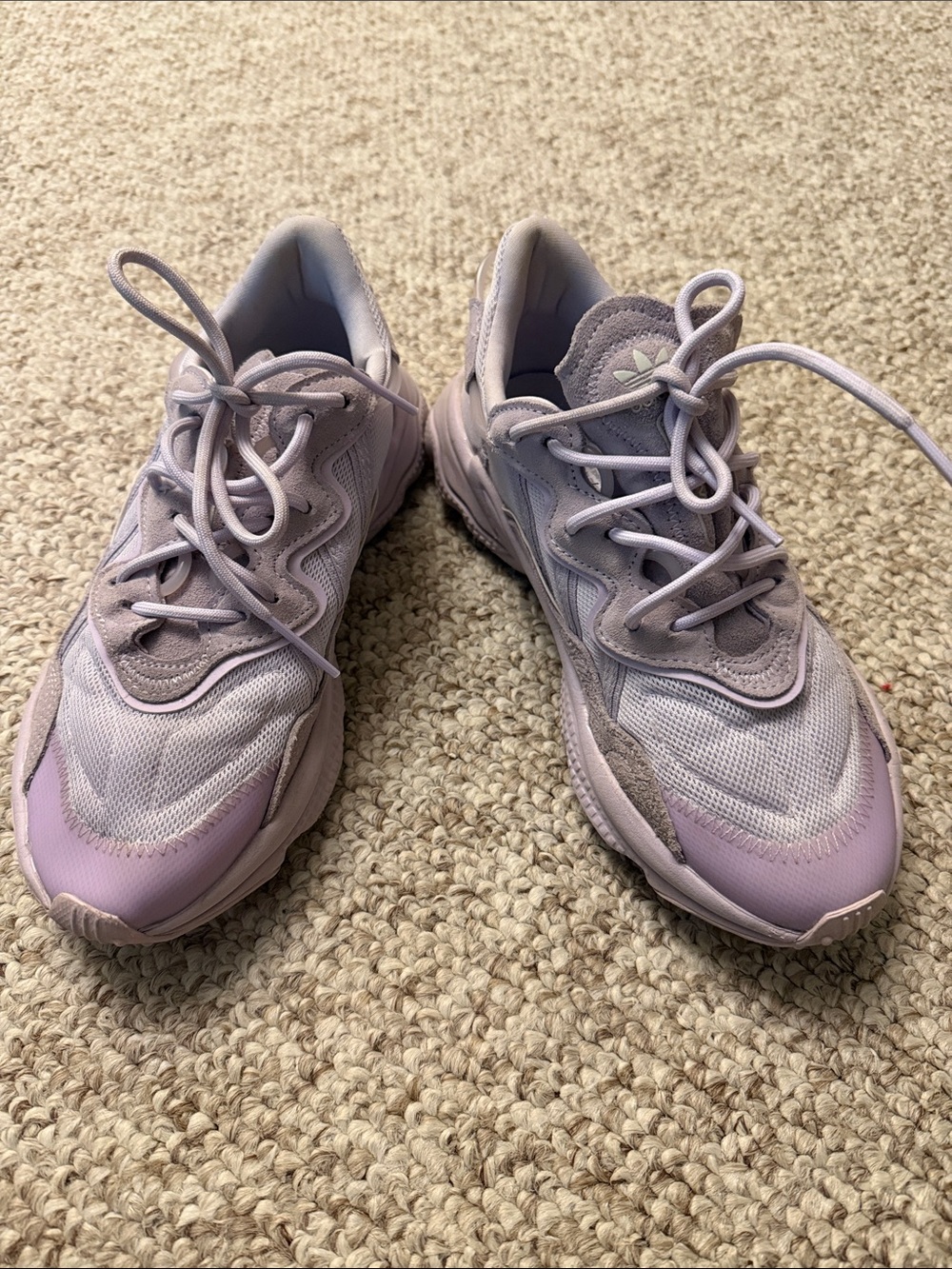adidas Women's Light Lavender Athletic Sneakers